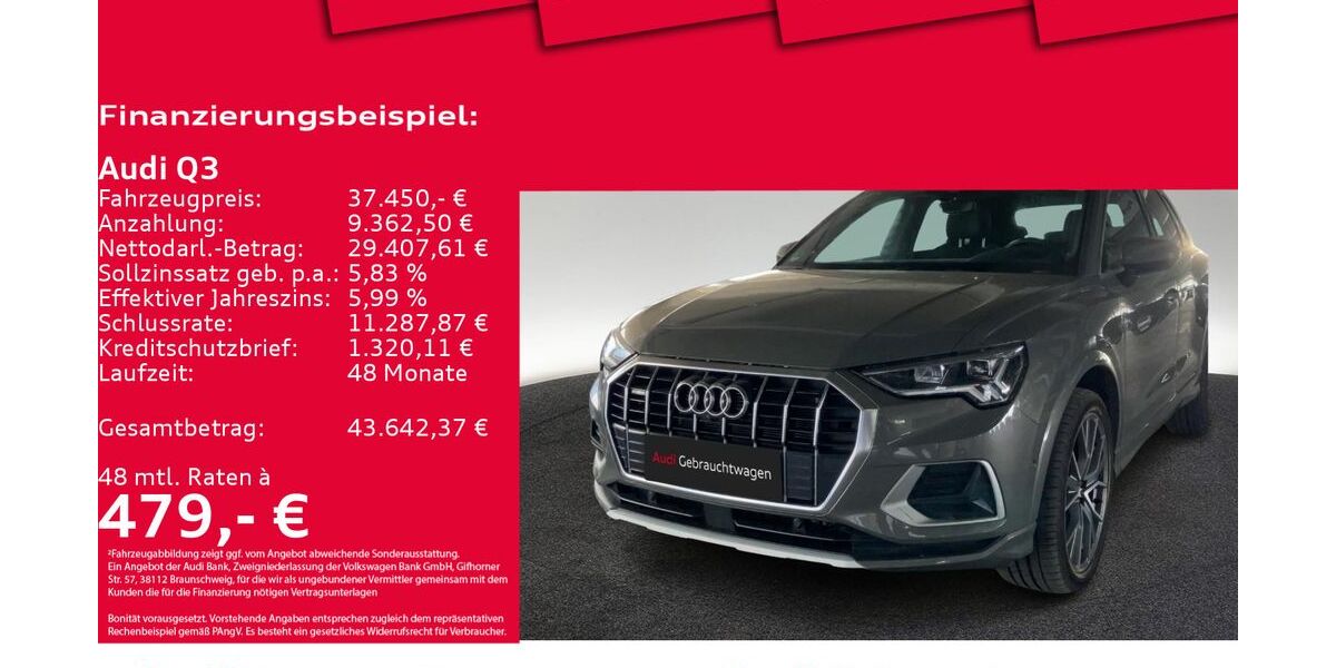 Audi Q3 65.134 km 35.650 &euro; Hannover 30179