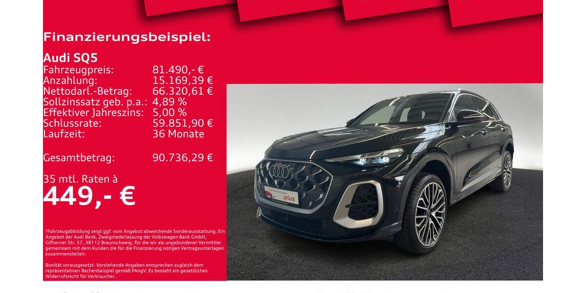 Audi SQ5 10.999 km 79.890 &euro; Hannover 30179