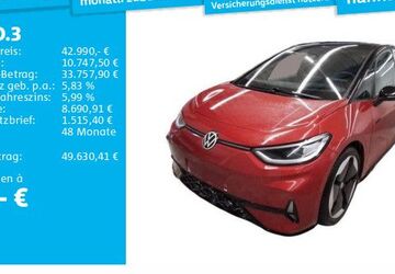 VW ID.3 6.164 km 42.990 &euro; Hannover 30519