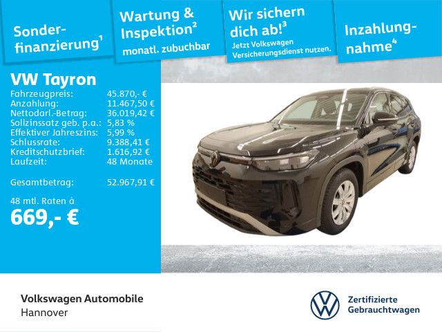 VW Tayron 9.156 km 44.950 &euro; Hannover 30655