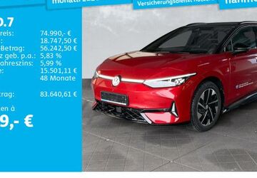VW ID.7 8.850 km 72.980 &euro; Hannover 30519