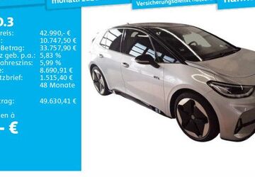 VW ID.3 19.087 km 42.990 &euro; Hannover 30519