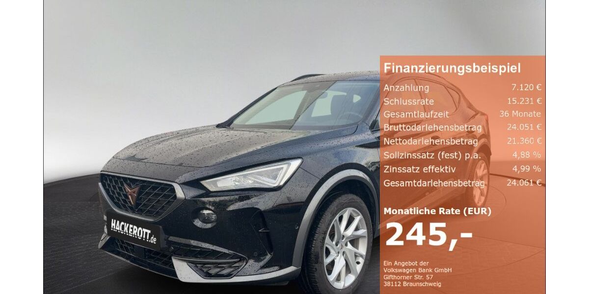 Cupra Formentor 35.811 km 28.480 &euro; Laatzen 30880