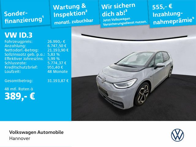 VW ID.3 48.368 km 26.990 &euro; Hannover 30655