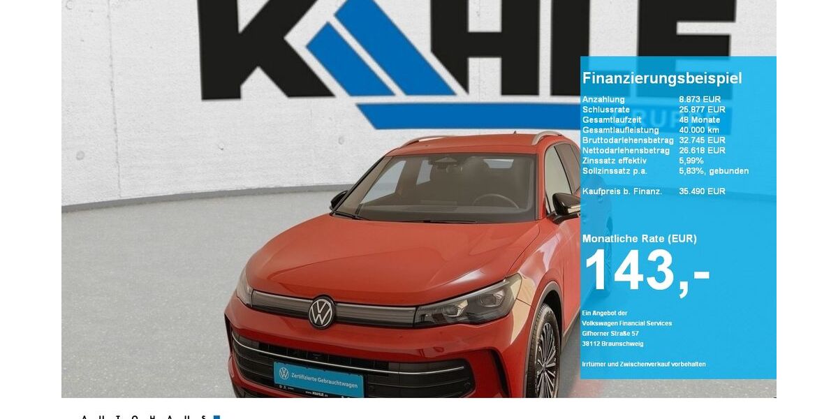VW Tiguan 24.774 km 35.490 &euro; Wunstorf 31515