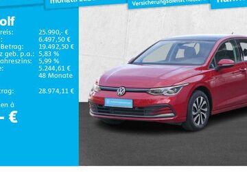 VW Golf 37.883 km 25.480 &euro; Langenhagen 30853