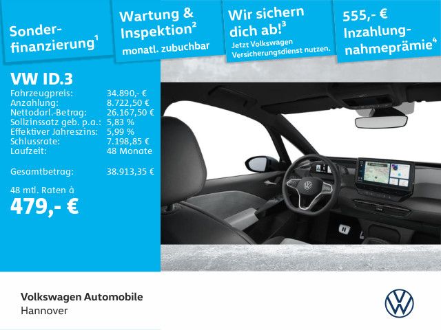 VW ID.3 7.771 km 34.890 &euro; Langenhagen 30853