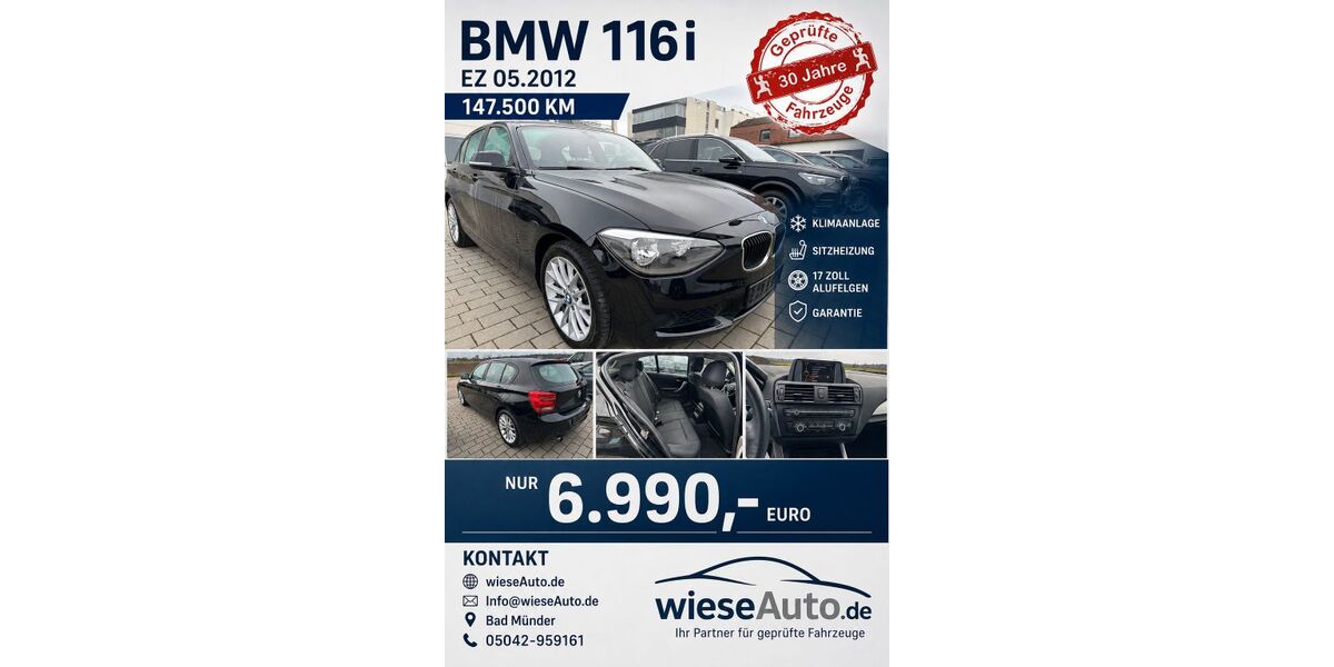 BMW 116 147.600 km 6.850 &euro; Bad Münder am Deister 31848
