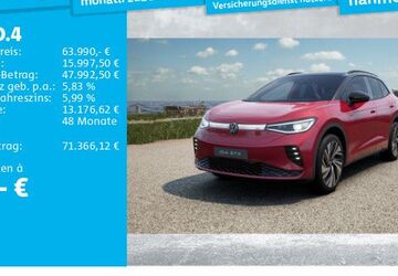 VW ID.4 4.850 km 61.990 &euro; Hannover 30519