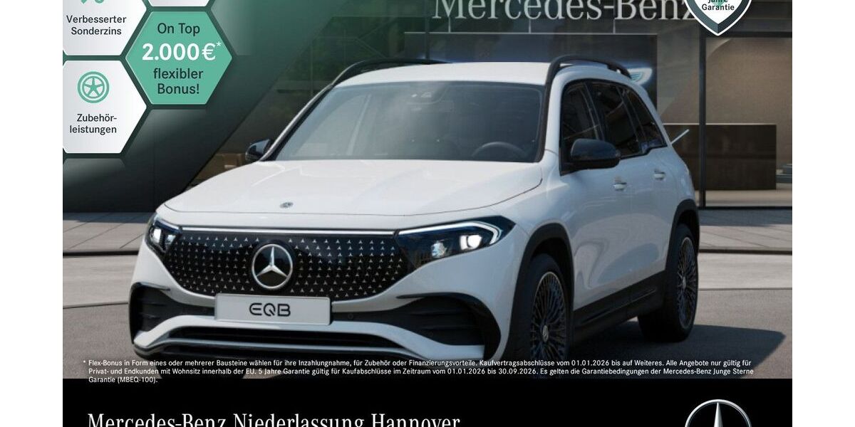 Mercedes-Benz EQB 14.109 km 43.990 &euro; Hannover/Langenhagen 30855